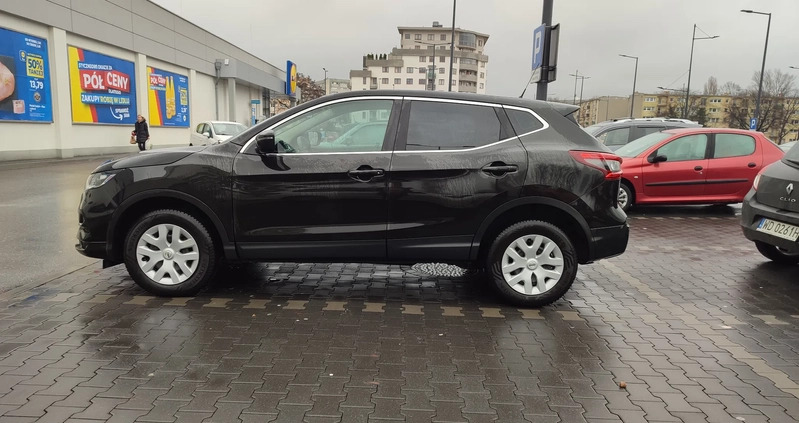 Nissan Qashqai cena 53500 przebieg: 89000, rok produkcji 2017 z Warszawa małe 67